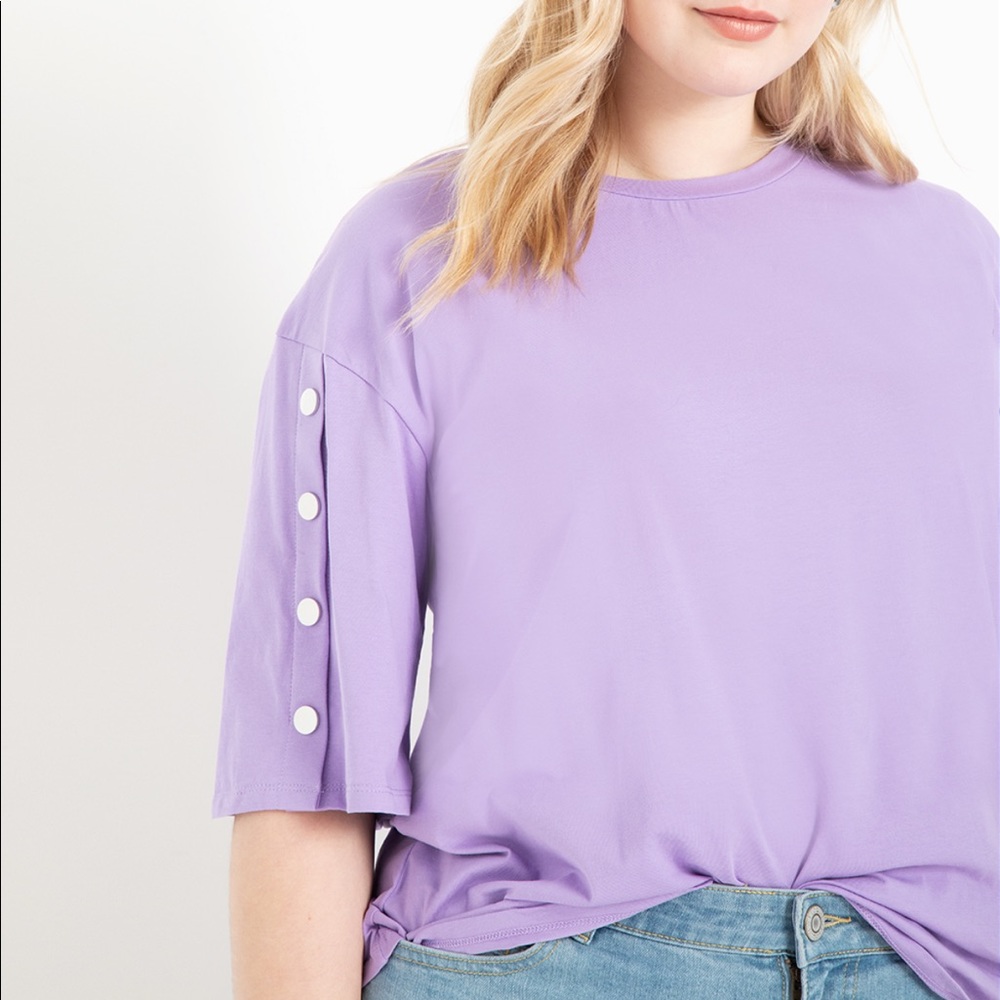 Eloquii Snap Tee